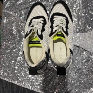 Marc Fisher Black and White Sneakers